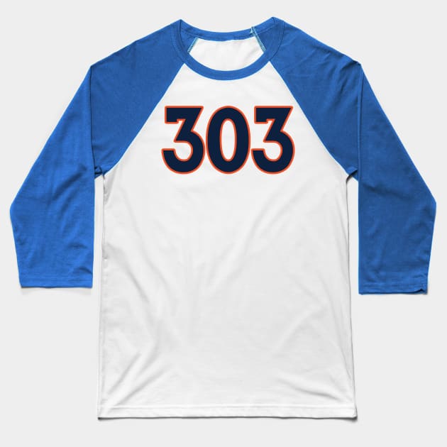 Denver LYFE the 303!!! Baseball T-Shirt by pralonhitam